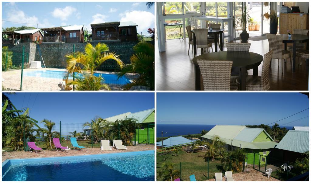 Les Bungalows Les Vanilliers, Sud Sauvage Avec Piscine Saint-Joseph Exteriör bild