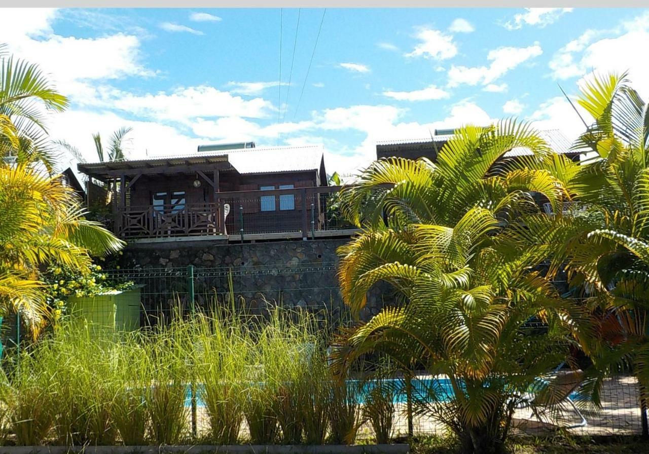 Les Bungalows Les Vanilliers, Sud Sauvage Avec Piscine Saint-Joseph Exteriör bild